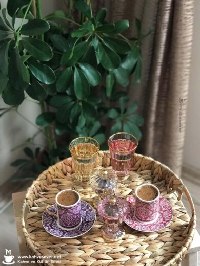 Türk kahvesi, Turkish coffee, kahve sunumu, kahve, coffee, Turkish coffee